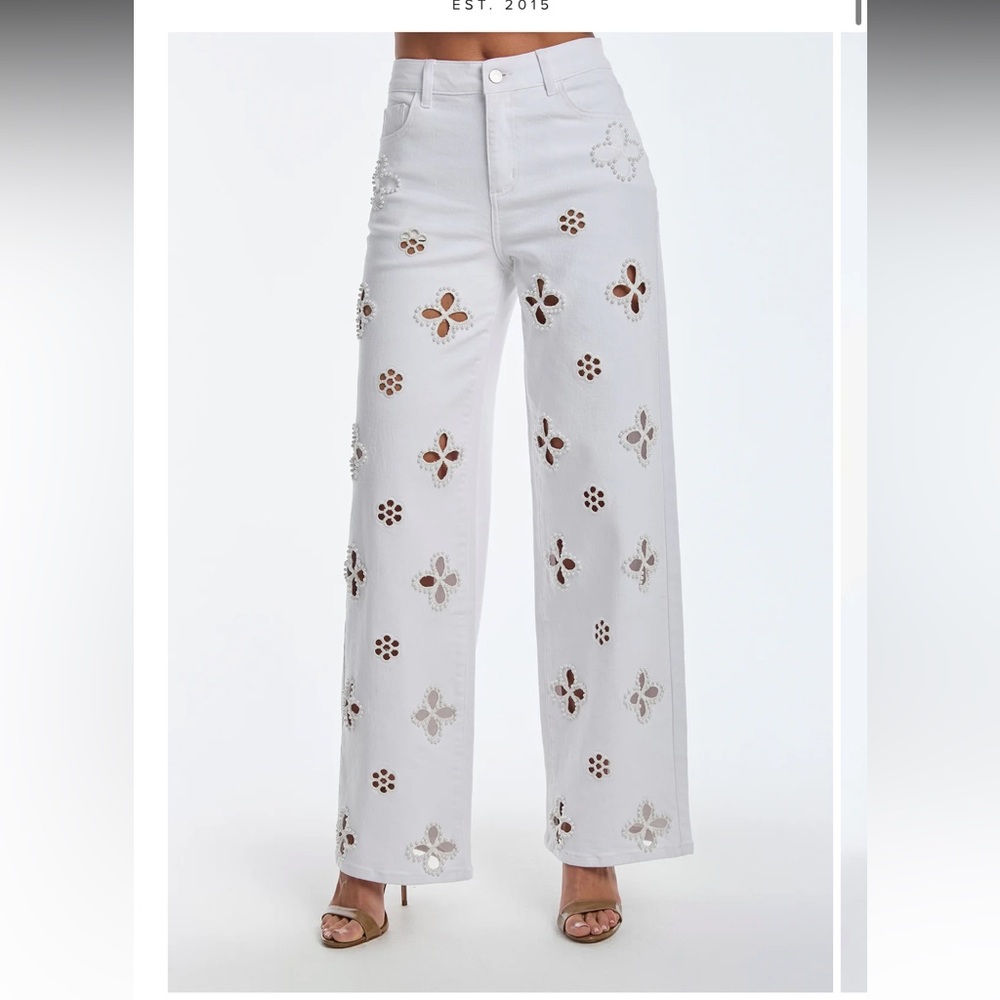 The Noli Shop Kaia PEARL HIGH RISE JEAN